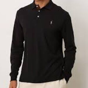 Polo by Ralph Lauren Long Sleeve Black Shirt L